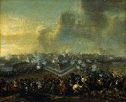 Pieter Wouwerman The storming of Coevoorden, 30 december 1672 oil